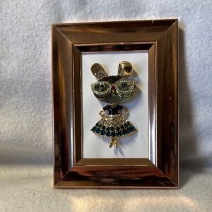 Easter Bunny with Blue Accents